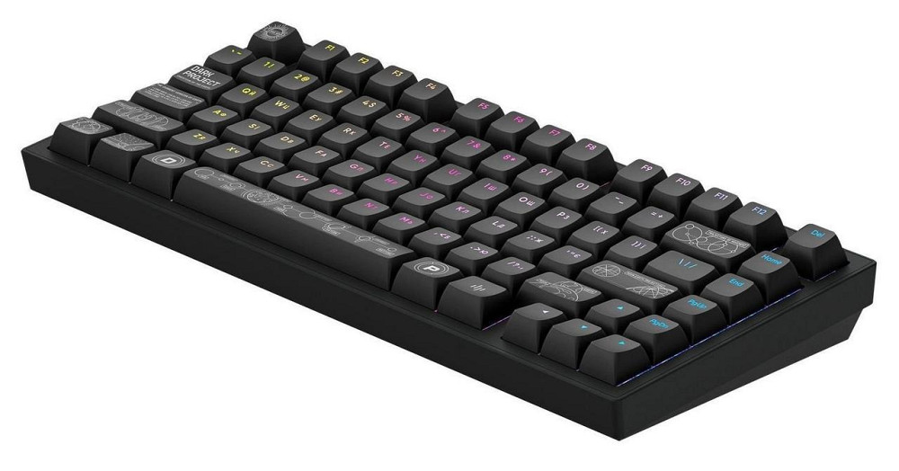 Клавіатура Dark Project ALU81 Terra Nova Black (DPKB_NOVA_81_ANSI_BLACK_UA) ( Чорний ) Харків - фото 2