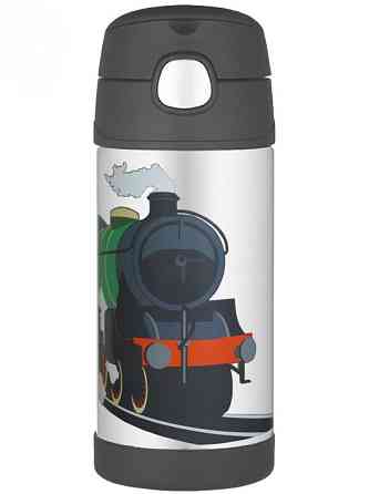 Детская Термофляга с трубочкой для напитков 355 мл Thermos 