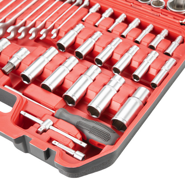 Набір інструментів 1/2" & 3/8" & 1/4" 222од INTERTOOL ET-9222 Київ - фото 8