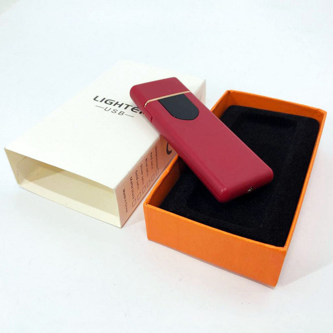 Запальничка з зарядкою акумуляторна USB ZGP ABS, Подарунок коханому запальничка, KF-960 Запальничка вічна Київ - фото 4