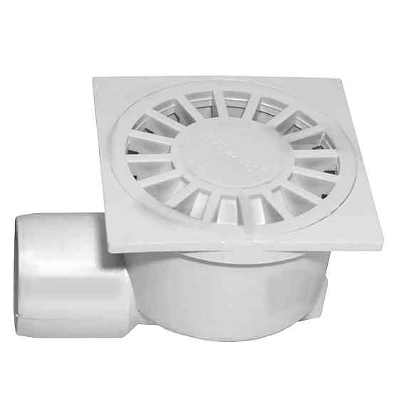 Трап 150*150 мм, бічне відведення Ø50, пластиковий ″ Waterstal″ (YS 425) (000007096) Київ