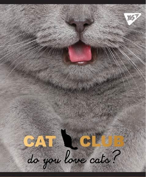 Книга канцелярська A4/48 арк."Yes""Pets club" # офсет, м'яка обкл. фольга матова ВДЛ, 764420, шт Київ - фото 1
