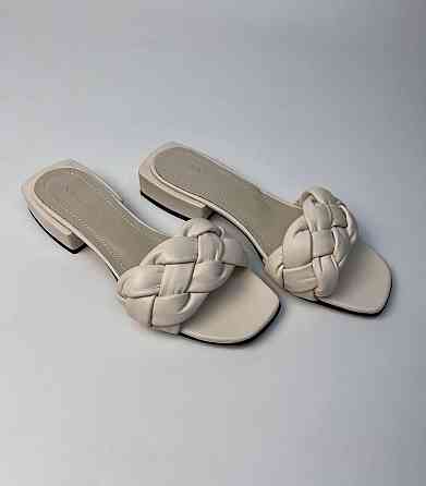 KATI SHOES Шльопанці жіночі KATI SHOES 138 бежеві (літо, шкіра натуральна) (5131) 39 Коломия