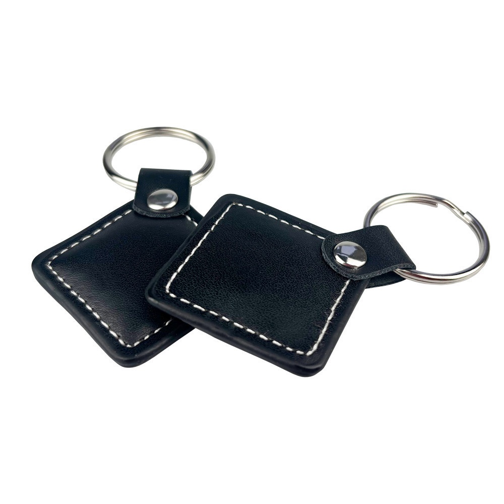 Шкіряний двостандартний брелок  MIFARE 1K + EM-Marin SEVEN R-99L Київ - фото 2