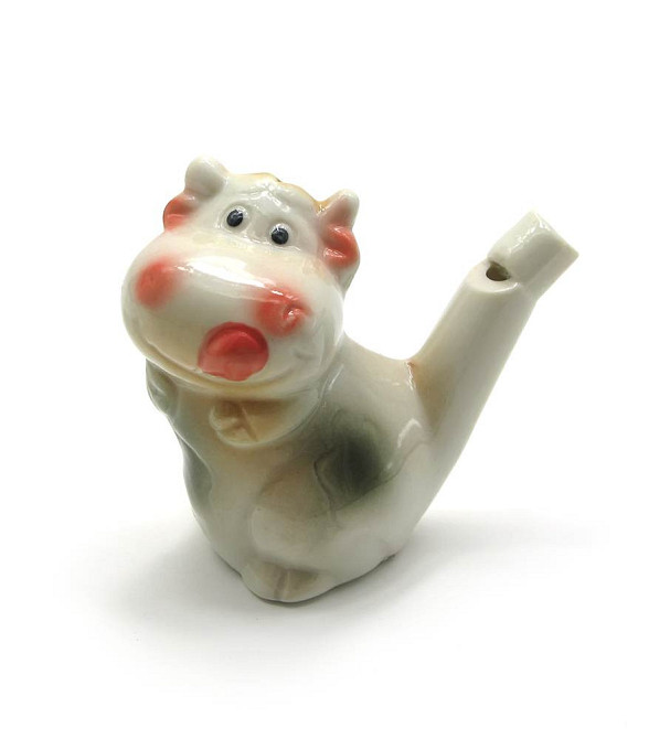 Керамічна свистулька Корова Київ - фото 1