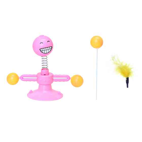 Игрушка для котов Hoopet 05406 Funny Man Pink Київ