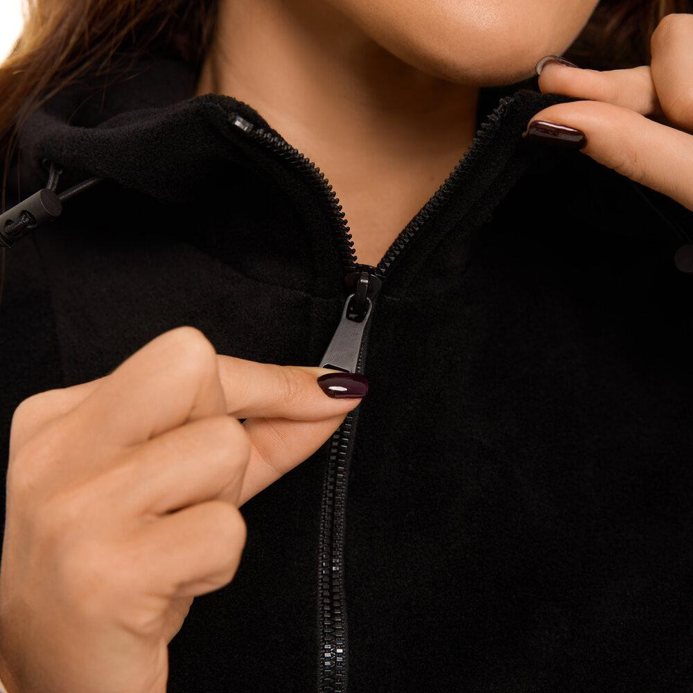 Чорний костюм зимовий флісовий. Жіночий теплий костюм Pobedov Huggi жіночий Київ - фото 8