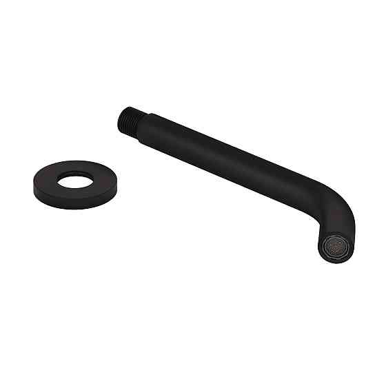 Вилив для систем прихованого монтажу Qtap Vytok 200 мм округлий QTVYT246BLM45931 Black Matt Київ