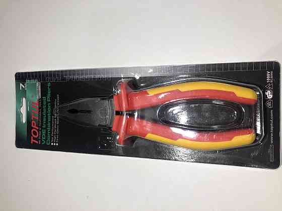 Пасатижі електрика 7" 1000V VDE TOPTUL DGCA2207 Чернігів