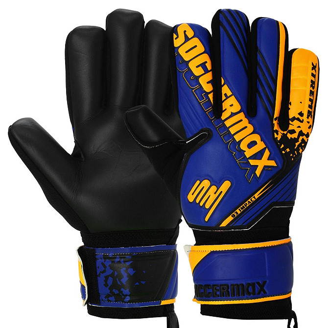 Рукавиці воротарські SOCCERMAX GK-4316, р. 8 Вишневе - фото 8