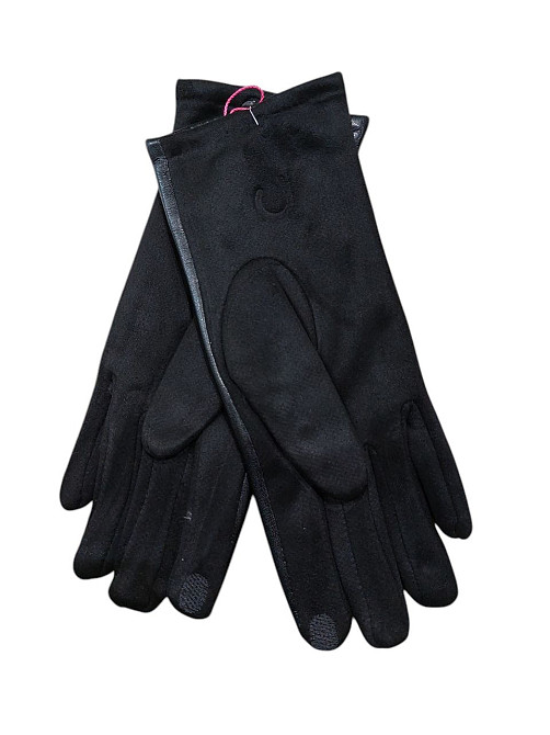 Жіночі рукавички сенсорні one size чорний Київ - фото 2