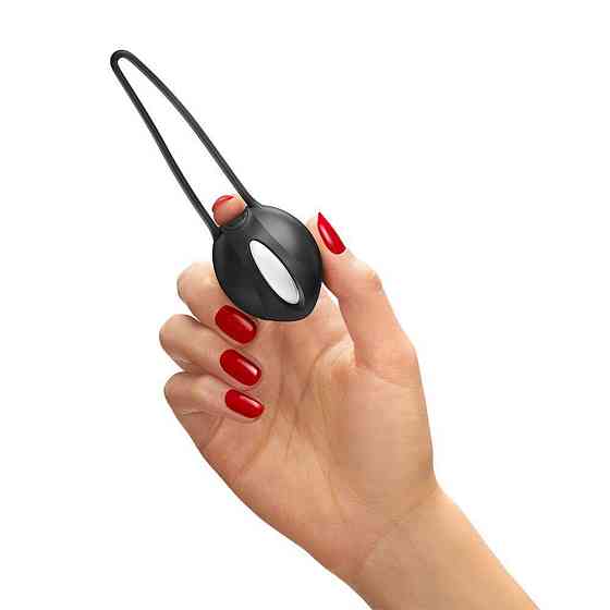 Вагінальна кулька Fun Factory SMARTBALL UNO Black, одинарна, діаметр 3,6 см Sex Aura Київ