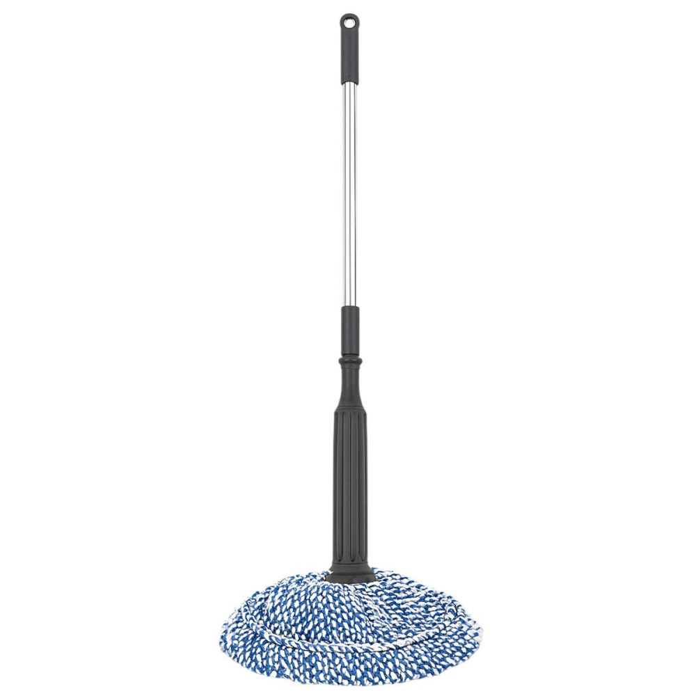 Швабра для миття підлоги універсальна швабра для прибирання кругла Синій HP-35015-44 Київ - фото 1