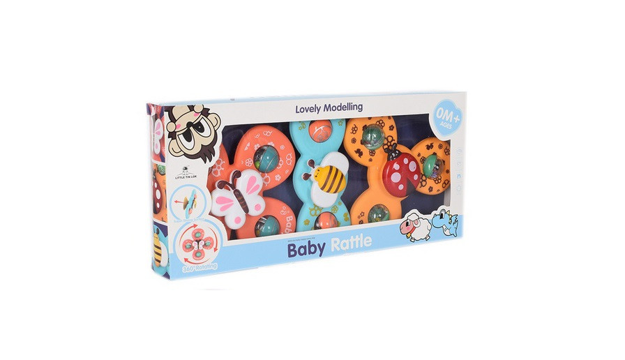 Брязкальце-спінер на присосці розвиває 3 шт в наборі (1152) Чернигов - изображение 6