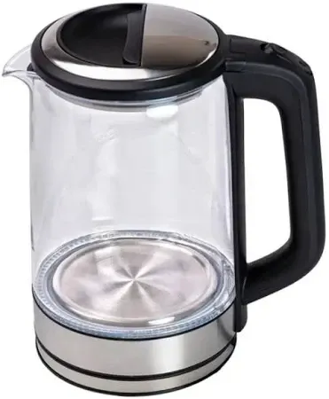 Электрочайник стеклянный Domotec R-7943 1.7л 1500Вт с подсветкой и защитой от перегрева Одесса - изображение 4