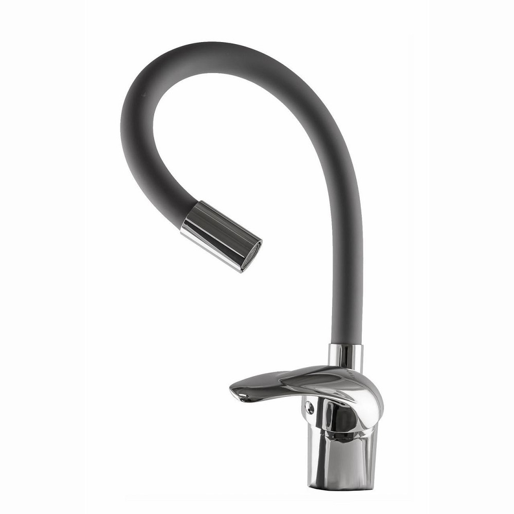 Змішувач для кухні EcoMix ENERGO E-GEZ-203SLR-GRAY Київ - фото 4