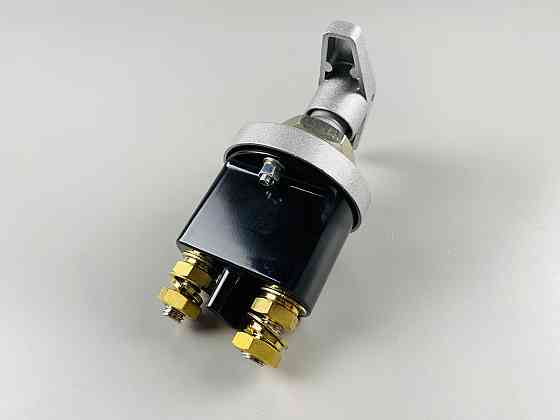 Выключатель массы механический дистанционный универсальный 12/24В (красная медь) 250A Мукачево