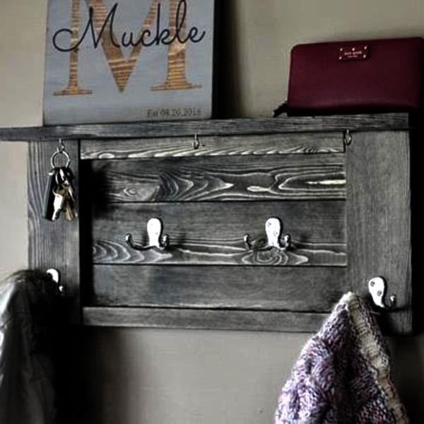 Ключниця дерев'яна "Дажон" мокко Миколаїв - фото 1