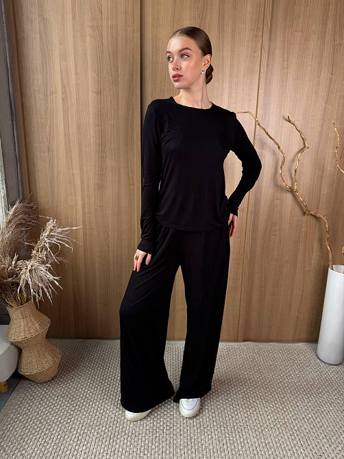 Женский базовый повседневный костюм из легкой вискозы Одесса - изображение 8