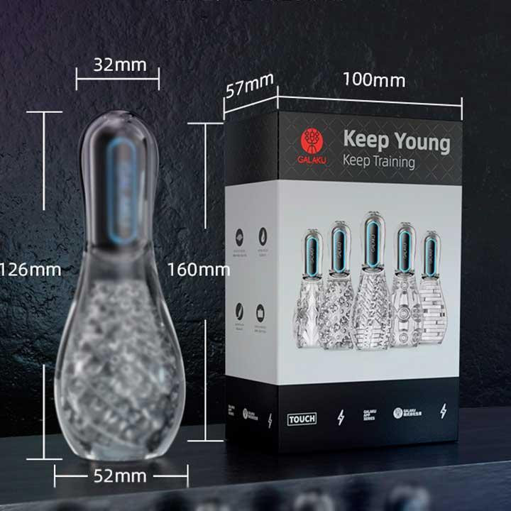 Оральний мастурбатор із вібрацією Galaku Вінниця - фото 5