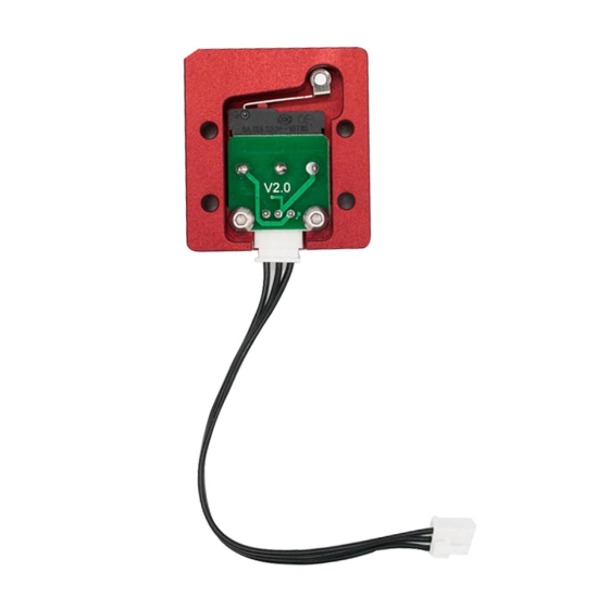 Датчик филамента Creality 4001090001 CR-10 V3, V03, SV02, SV01, CR-10 V2, CR-10S Pro Датчик подачи материала для 3D-принтеров Киев