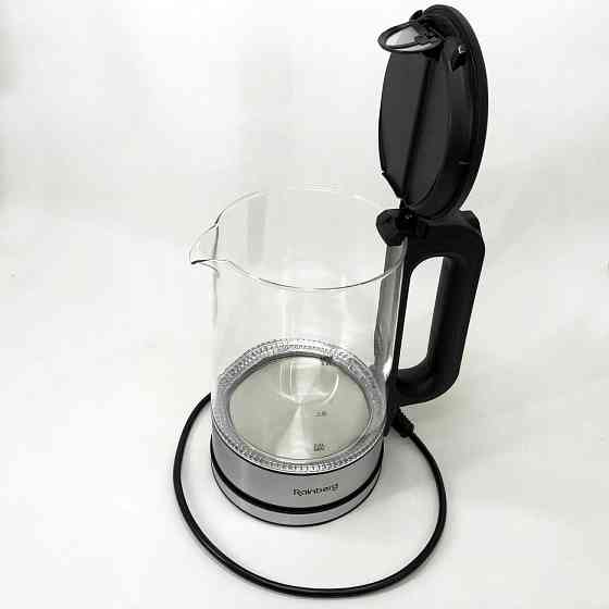 Електрочайник з підсвічуванням для кип'ятіння Rainberg, Електрочайник якісний з підсвічуванням BF-98 Івано-Франківськ