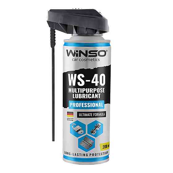 Смазка многофункциональная Winso WS-40 Professional Multipurpose Lubricant, 200мл Киев