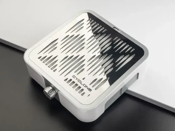 Вытяжка MUSSON X3 SILVER с НЕРА-фильтром 72W для маникюра и педикюра Киев