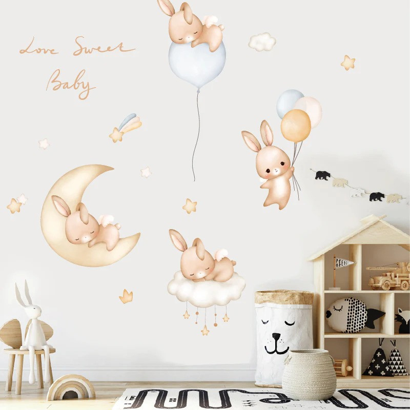 Наклейка декоративная виниловая в детскую комнату 