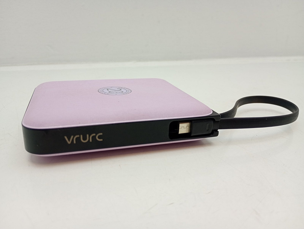Портативний павербанк VRURC T1173 10000mAh (товар вживаний) Луцк - изображение 4