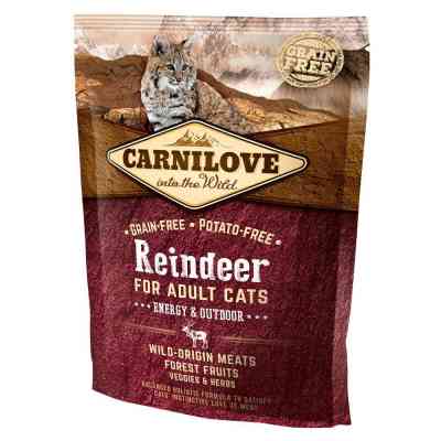 Сухой корм для кошек Carnilove Cat Energy and Outdoor 400 г (8595602512263) Винница