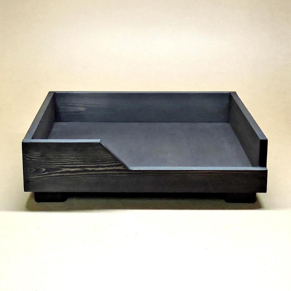 Лежак деревянный для собаки 