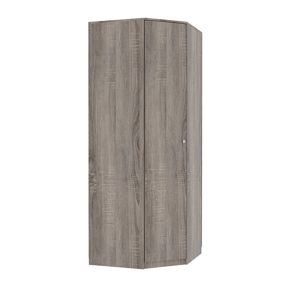 Тумба офисная F-2 угловая, Дуб Сонома Трюфель, 800/800/2100 Львов - изображение 1