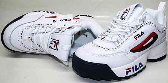 Кроссовки FILA Disruptor Белые Женские Кожаные Фила (размеры: 36,37,38,39,40) Видео Обзор Днепр