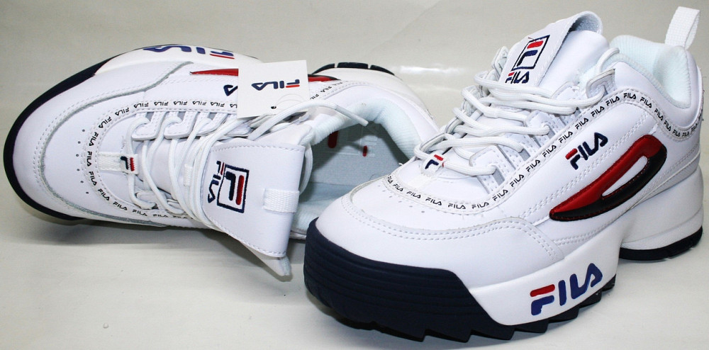 Кроссовки FILA Disruptor Белые Женские Кожаные Фила (размеры: 36,37,38,39,40) Видео Обзор Днепр - изображение 3