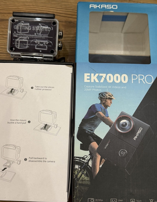 Екшн-камера AKASO EK7000 Pro. Харків - фото 2