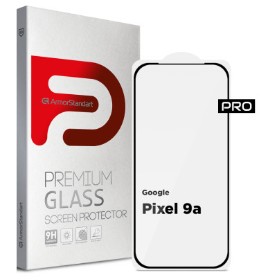 Скло захисне Armorstandart Pro Google Pixel 9a Black (ARM83564) Вінниця - фото 1