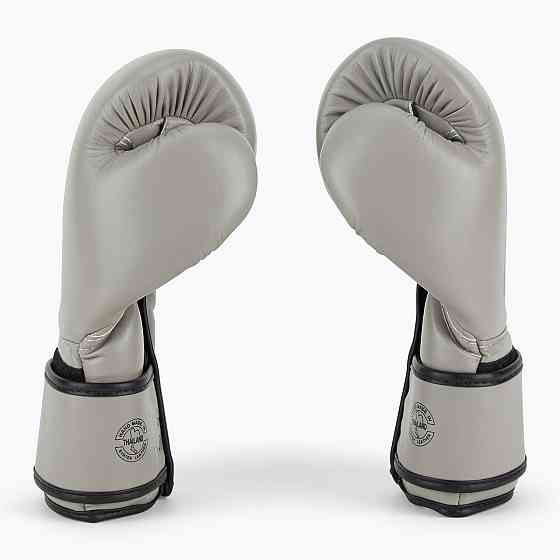 Боксерські рукавиці Fairtex BGV14 Grey 10 унцій (бинти в комплекті) Каменское