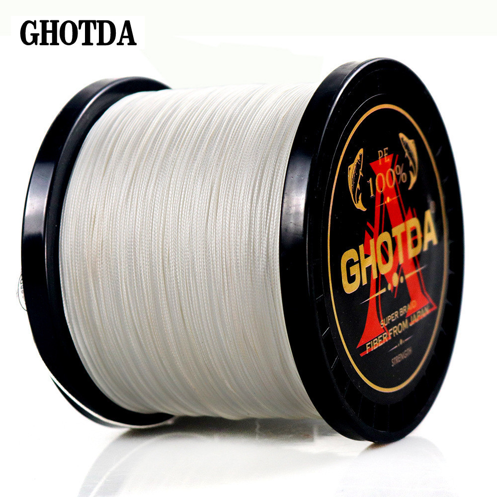 Шнур рыболовный плетёный GHOTDA 150м, 8 жил, синий Киев - изображение 6