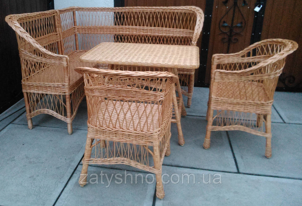 Плетеный уголок на кухню Киев - изображение 5