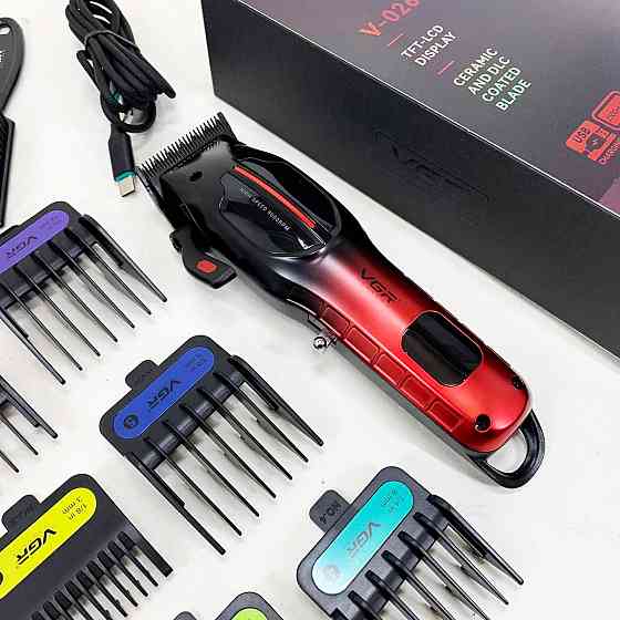 Машинка-тример для стрижки бездротова VGR, Універсальний тример для чоловіків, Тример бездротовий LQ-70 Івано-Франківськ