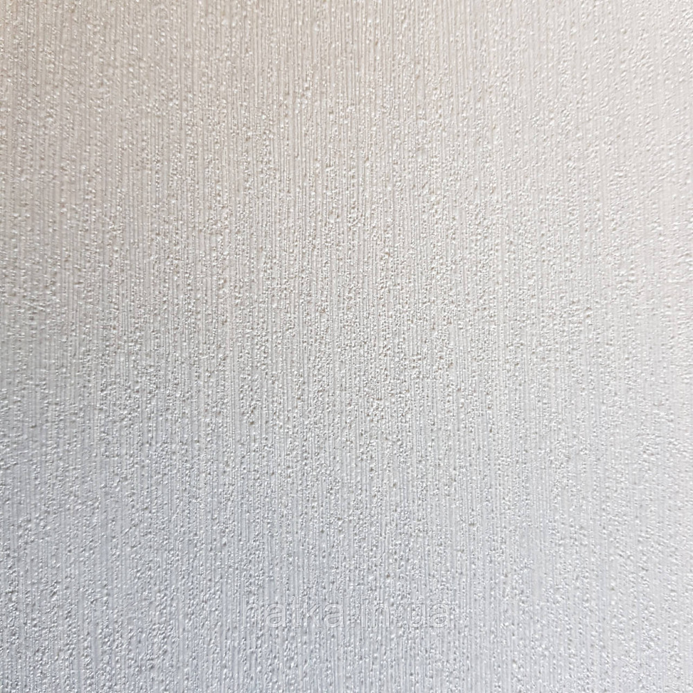 Шпалери метрові вінілові на флізелін дизайнерські Erismann Elle однотонні тонка смужка під тканину біло сірі Київ - фото 1