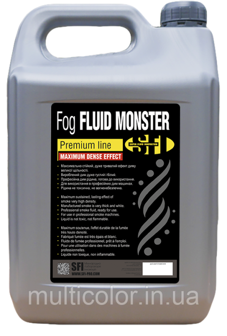 Дым жидкость SFI Fog Monster Premium 1л Киев - изображение 2