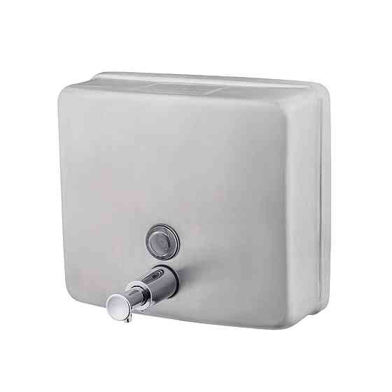 Дозатор рідкого мила HOTEC 13.115-1,2L горизонтальний 1200мл,(158*180*69мм)Stainless Steel SUS304 Луцк
