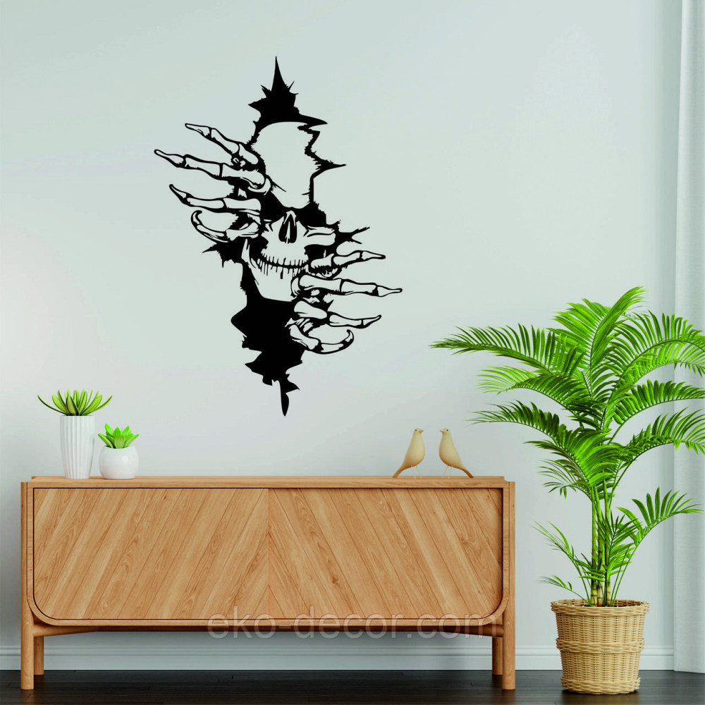 Декоративне настінне Панно «Скелет», Декор на стіну Київ - фото 6