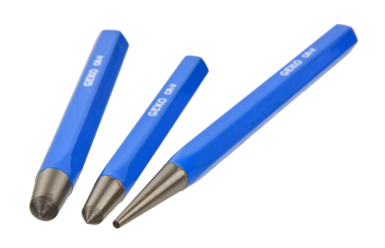 Набір зубил/пробийнтків 12 одиниць CR-V GEKO G38550 Чернігів