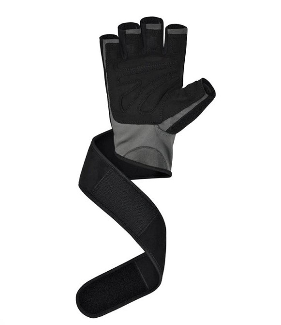 Рукавички для фітнесу RDX L4 Micro Gray/Black XL Каменское - изображение 7
