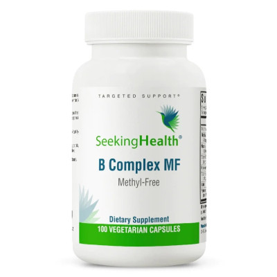 Витамин Seeking Health B-Комплекс без метила, B Complex MF, 100 капсул (SKH-52160) Винница - изображение 1
