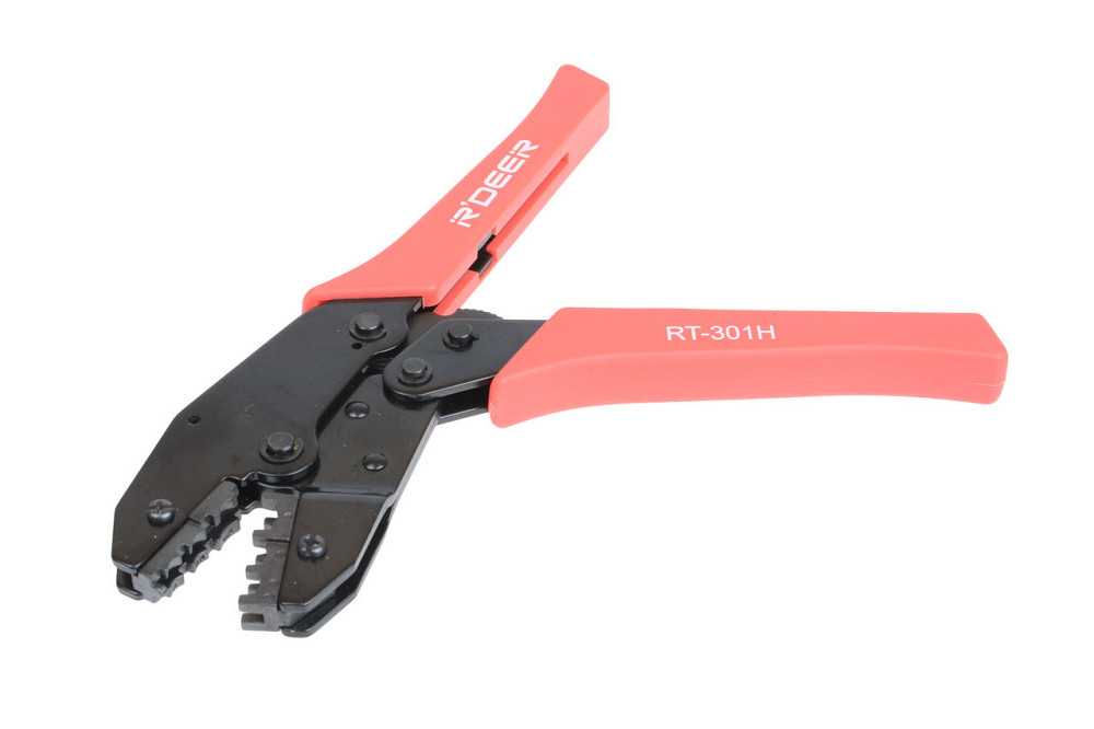 Клещи (RT-301H) для опрессовки изолированных клемм 0,5-6мм, R'Deer Полтава - изображение 1