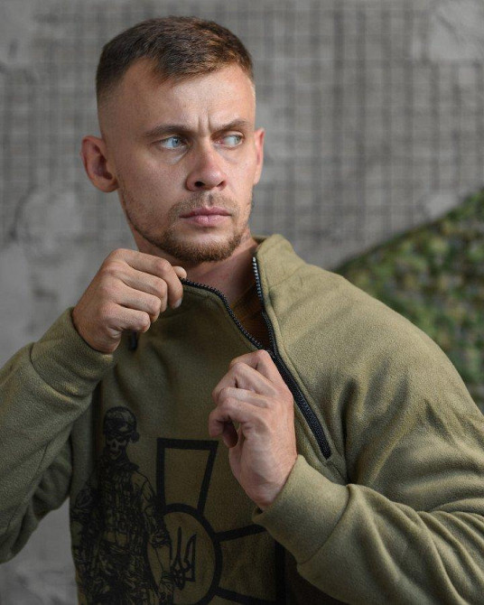 Флиска олива ВСУ крест олива мужская Одесса - изображение 11